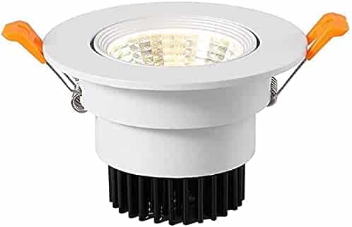 Lampada a pannello rotonda impermeabile IP65, faretto da bagno