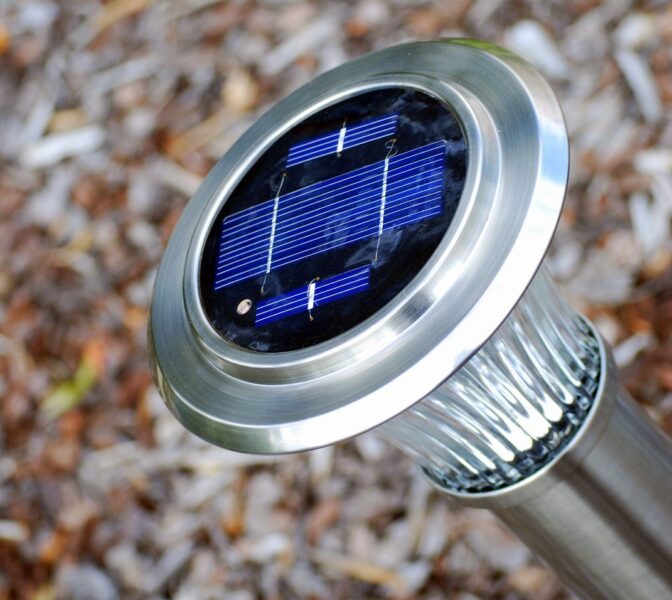 spot led solaire